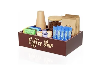 Coffee Station Organizer for Countertop