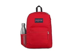 Jansport JS0A47LW5XP 17" Jansport Cross Town Backpack Red Tape