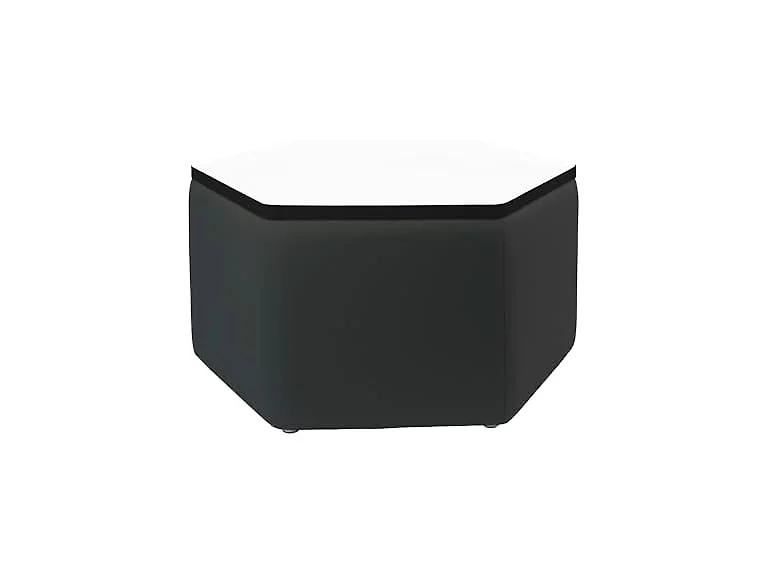 FDP Pro Series 18" Hexagon Dry-Erase Ottoman