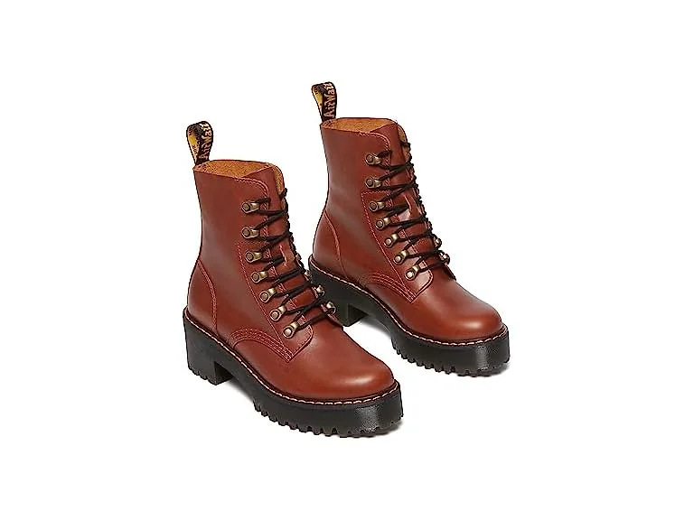 Dr. Martens Women's Leona Leather Heeled