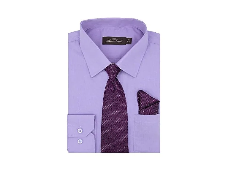 Alberto Danelli Boys (5) 's Long Sleeve Tie Shirt