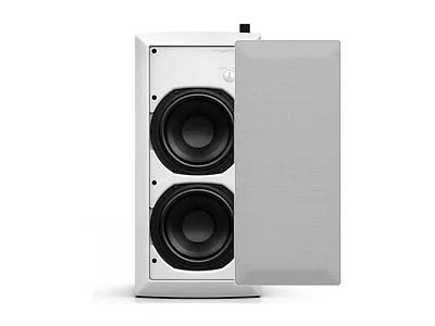 DEEJAY LED 2 × 6-Inch in-Wall Subwoofer