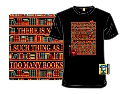 There is No Such Things as Too Many Books