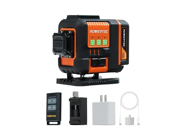 POWERTEC POWERTEC 3360 Green Laser Level