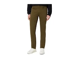 Amazon Essentials Men's Slim Fit Garment Dyed Five Pocket Pants, Dark Brown, 29W x 28L