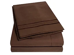 Classic Solid Microfiber Sheet Set