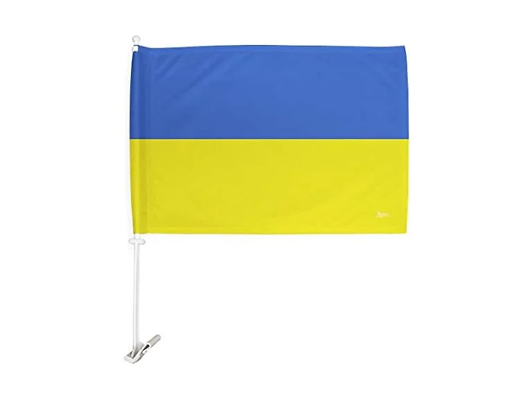 Ukrainian Car Flag Bandera Para Made
