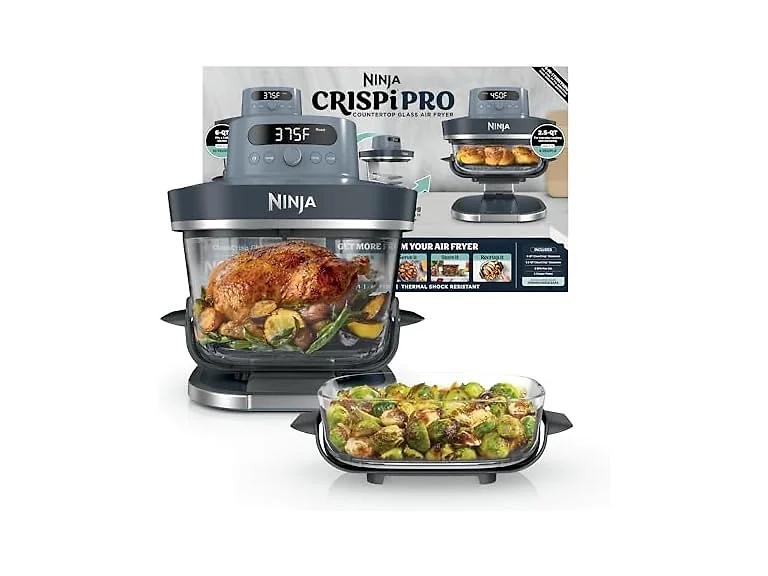 Ninja Crispi Pro 6-in-1 Glass Air Fryer
