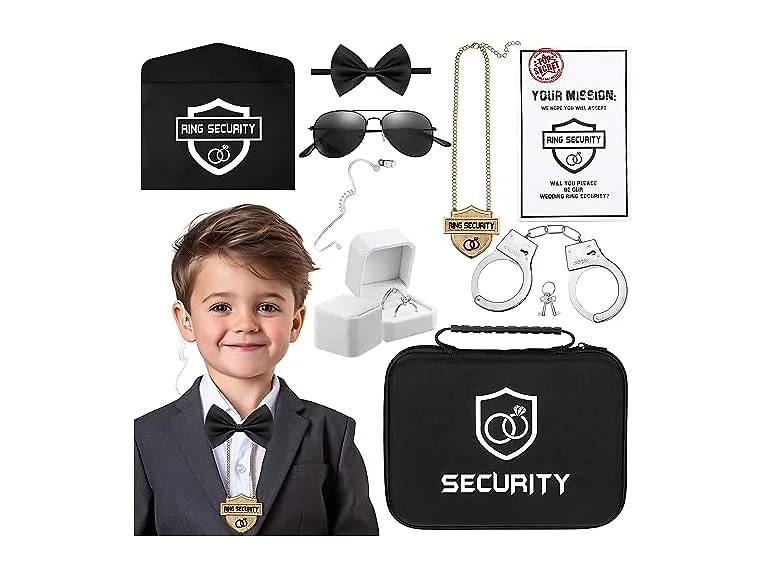 9 Pcs Ring Wedding Security Set
