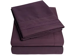 Classic Solid Microfiber Sheet Set