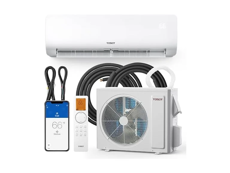 TOSOT Cosmo 12K BTU mini split AC, 230V