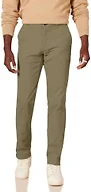 Amazon Essentials Men's Casual Stretch Chino Pant, Tan, 33W x 30L