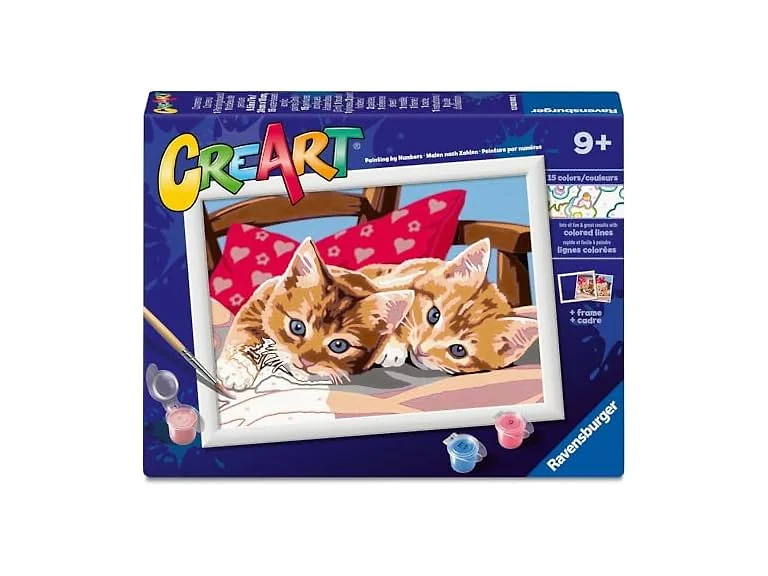 Ravensburger CreArt Two Cuddly Kids Paint by Numbers