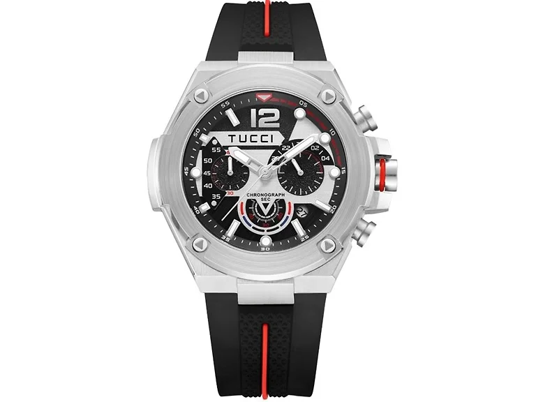 COMPLESSO / WATCH / BLACK SILICONE + SILVER