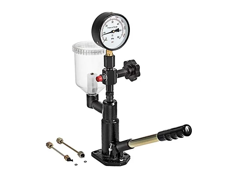 SKYSHALO Diesel Injector Tester with Dual Scale Gauge