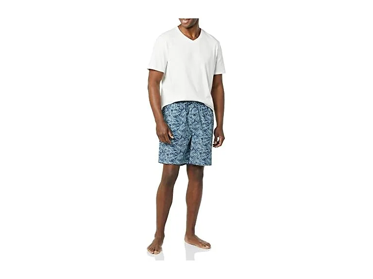 Amazon Essentials Men Cotton Poplin Pajama Set