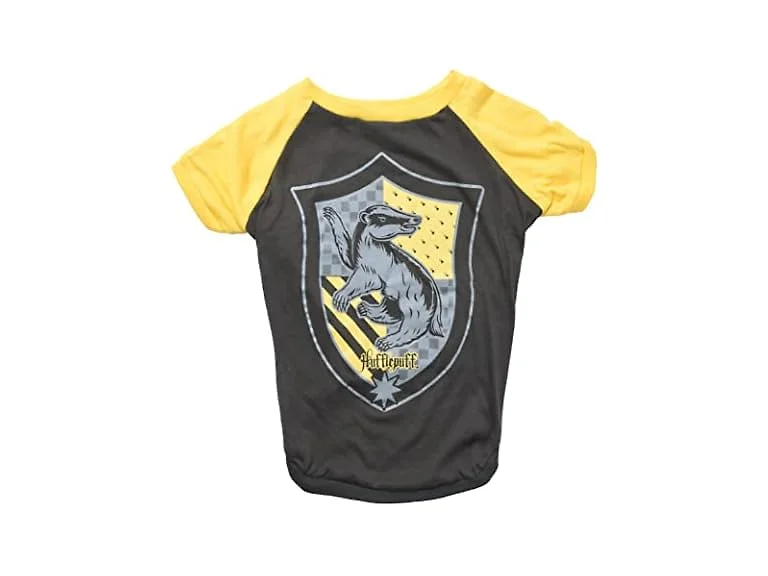 Harry Potter Hufflepuff Pet T-Shirt in Size L
