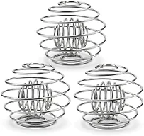 316 Stainless Steel Shaker Balls, Mixing Ball Replacements for Protein Shake Bottles & Cups (3 Large 3 Small)
