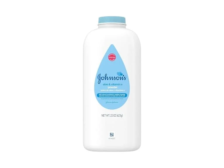 Johnsons Baby Powder with Aloe and Vitamin E Pure