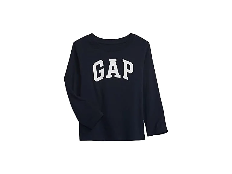 GAP Boys' Logo Long Sleeve Tee (3-6 Months)