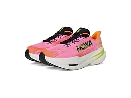 Hoka 1168721-NNRS 8 Hoka Mach X 3 Women's Shoes Neon Rose/Neon Tangerine