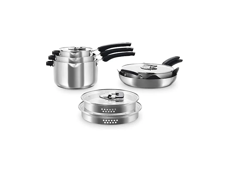 Zakarian by Dash Stainless Steel Cookware Set