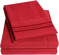 Classic Solid Microfiber Sheet Set