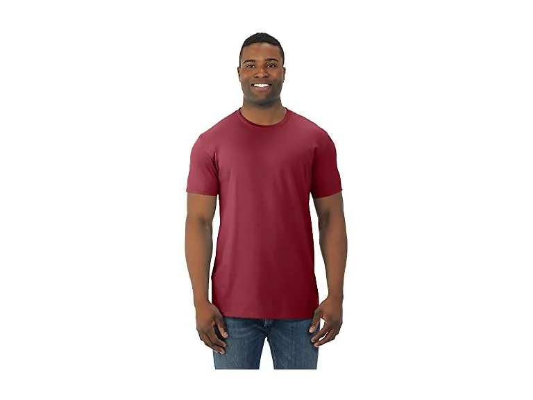Fruit Of The Loom Men (L) Sofspun Crewneck T-Shirt