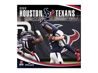 Turner Licensing Houston Texans 2022 Wall Calendar