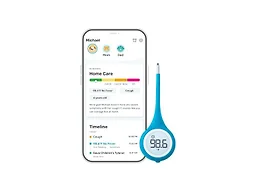 Kinsa DSA-TC-Kinthermo (amz) Kinsa Smart Thermometer 