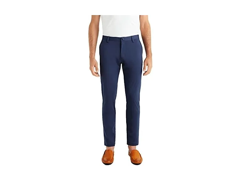 Rhone Men's Slim Commuter Pants, Navy
