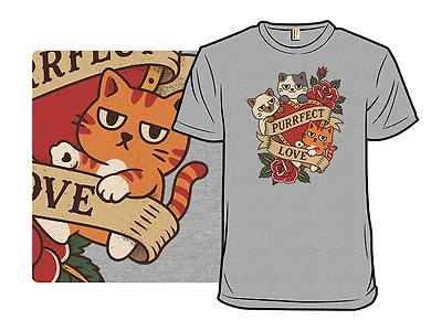 Purrfect Love Tattoo