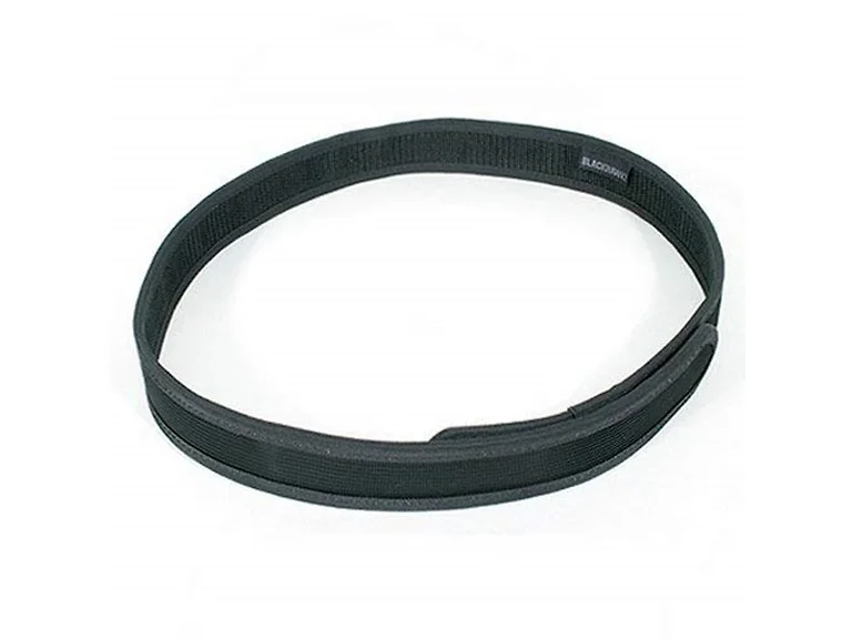 BLACKHAWK Hook and Loop Black Trouser Belt - X-Large