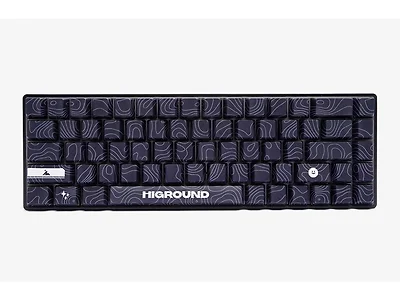 Higround Performance 65 Wired Keyboard Black Ice