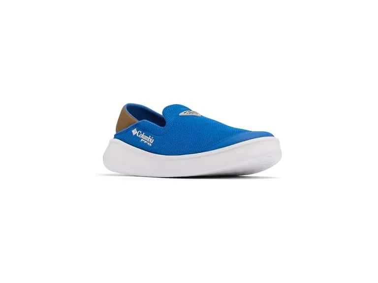 Columbia Mens Boatside Vent PFG, Vivid Blue/Delta, 7