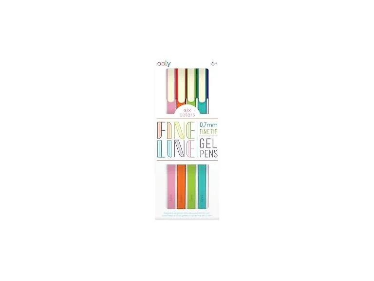 Ooly Fine Tip Multi Color Gel Pen, 1 EA