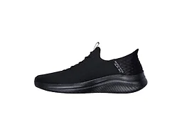 Skechers Men's Ultra Flex 3.0 Right Away Hands Free Slip-in Sneaker Loafer, Black/Black, 9.5