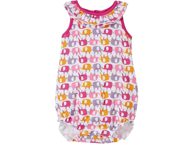 Zutano Girls (6 Months) Ellas Elephants Ruffle