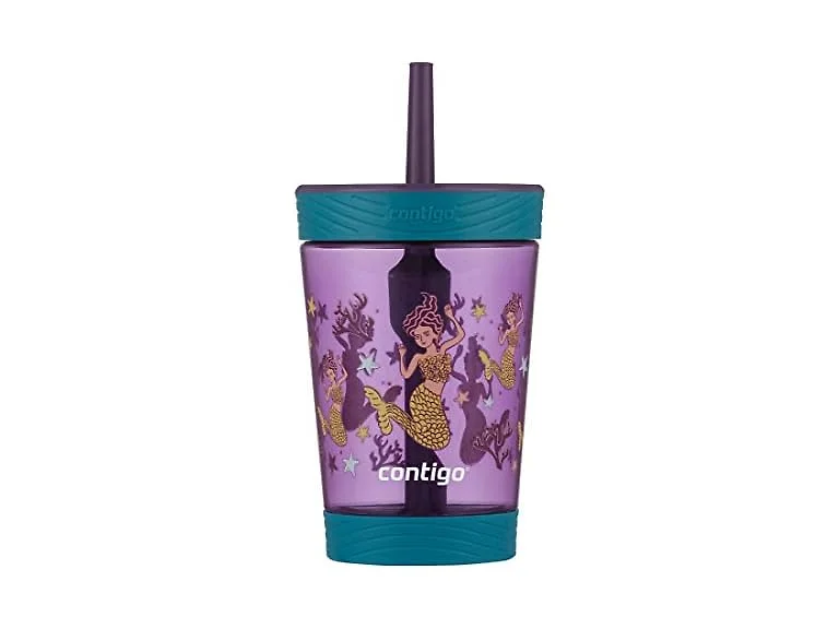 Contigo Kids Spill-Proof 14oz Tumbler, Eggplant