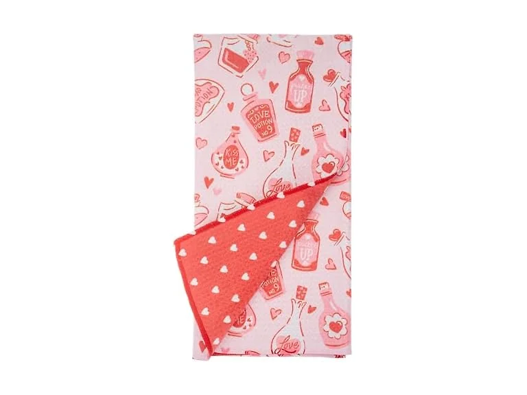 Karma, Colorful Microfiber Tea Towel, Love Potions