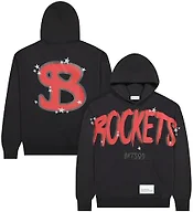 Bucketsquad Youth X Ultra Game NBA Officially Licensed No Rules Hoodie Sweatshirt, Houston Rockets, Black, YL