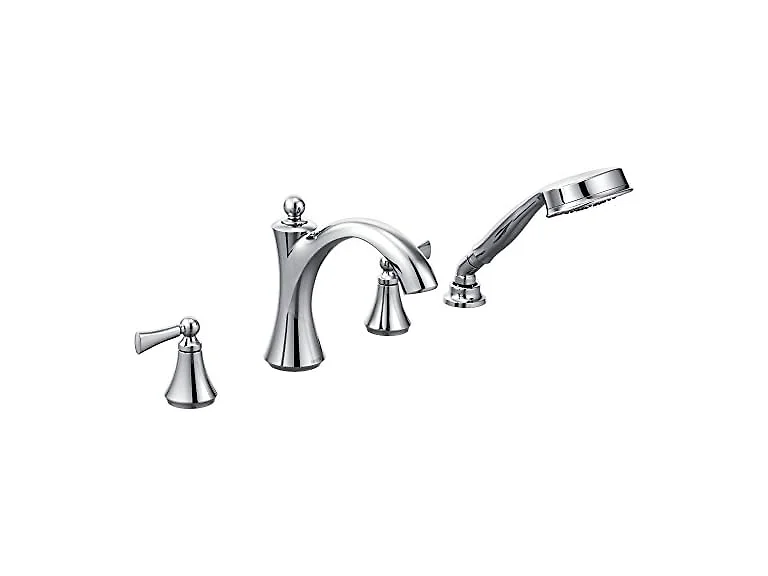 Moen Wynford Two-Handle Diverter Roman Tub