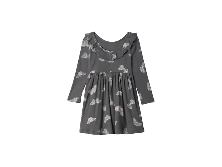 GAP Girls Long Sleeve Ribbed Dress