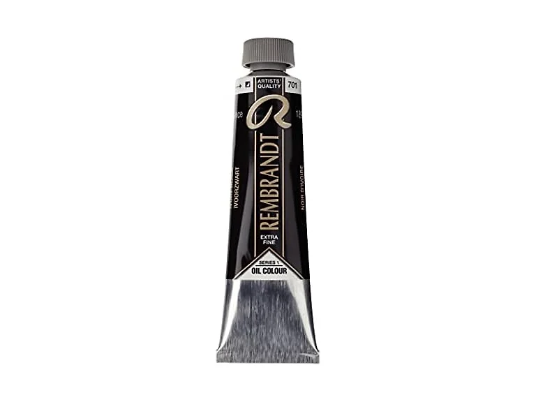 Rembrandt Oil Colour Tube 40 ml Ivory black