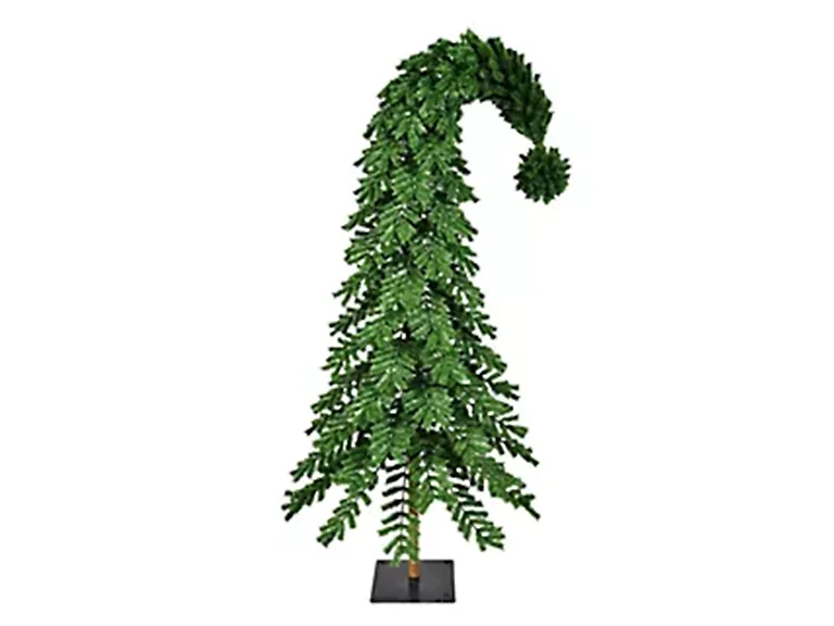 Santa's Workshop,6' Green PVC Grench Tree 1409 tips