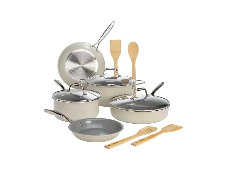 Goodful Ceramic Nonstick Cooking Set
