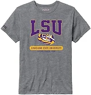 JanSport NCAA Officially Licensed Pregame Short Sleeve T Shirt for Men, Soft & Breathable Triblend Crewneck T Shirt with Graphic Detailing, Everyday University Fan Apparel