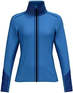 HEAD Women’s Asteria Full Zip Midlayer – Power Stretch®, Quick-Dry Performance, Stand-Up Collar - French Blue, Large (42)