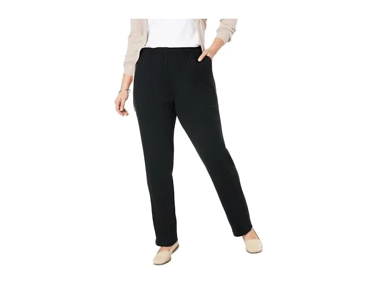 Woman Within Women (M) 7-day Straight-leg Pant