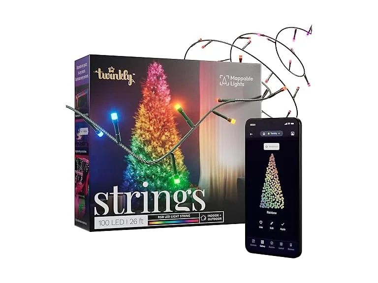 Twinkly Strings 100 LED RGB, LED for In & Outdoor